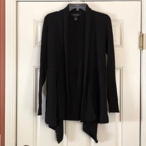 Open Draped Cardigan Sweater